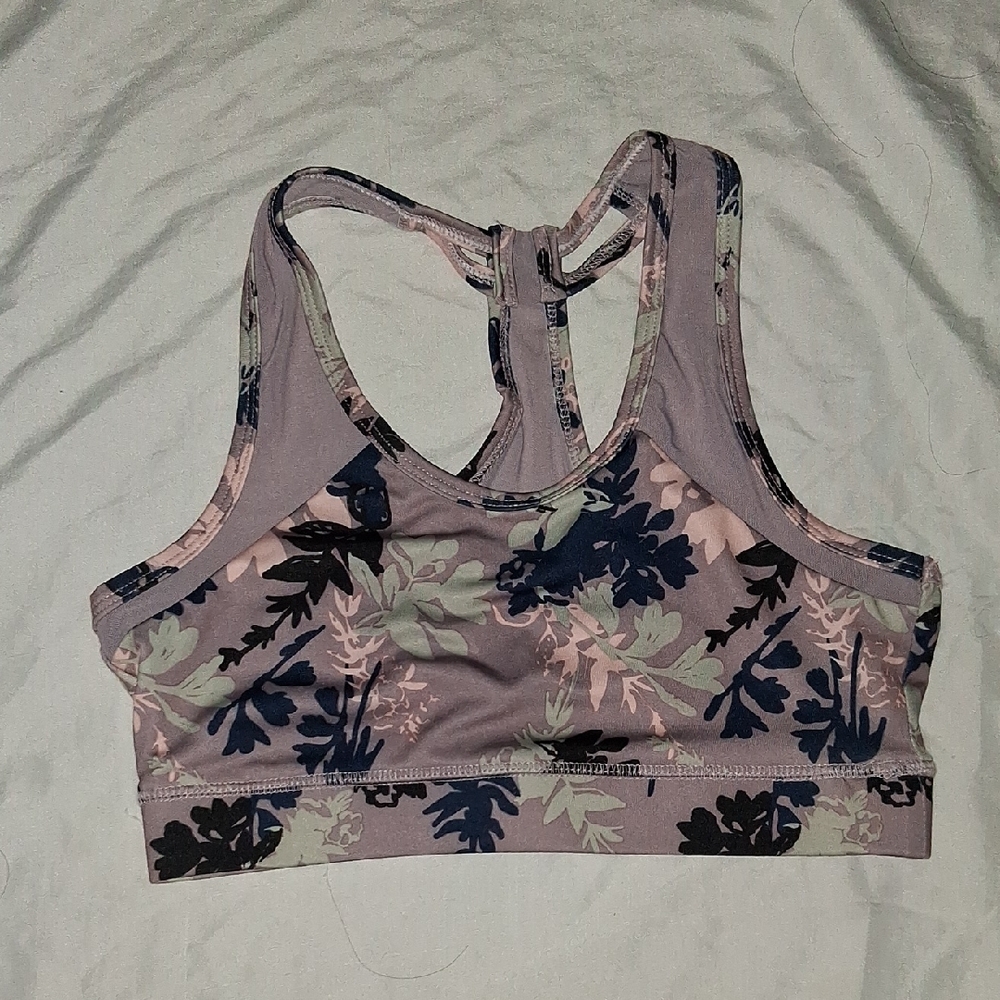 Floral Print Sports Wear
